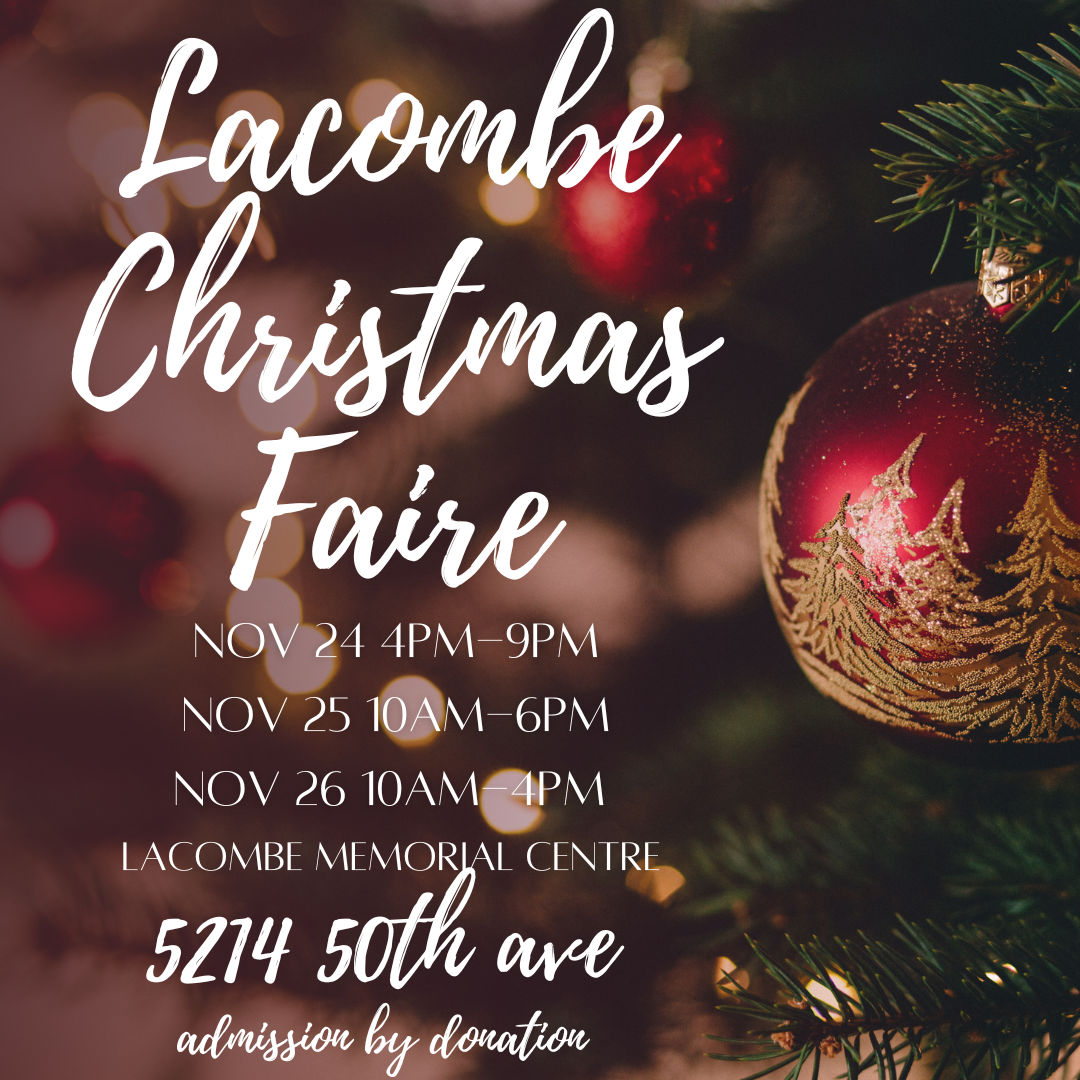 Lacombe Christmas Faire